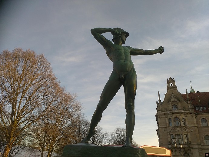 Německo, duben 2018